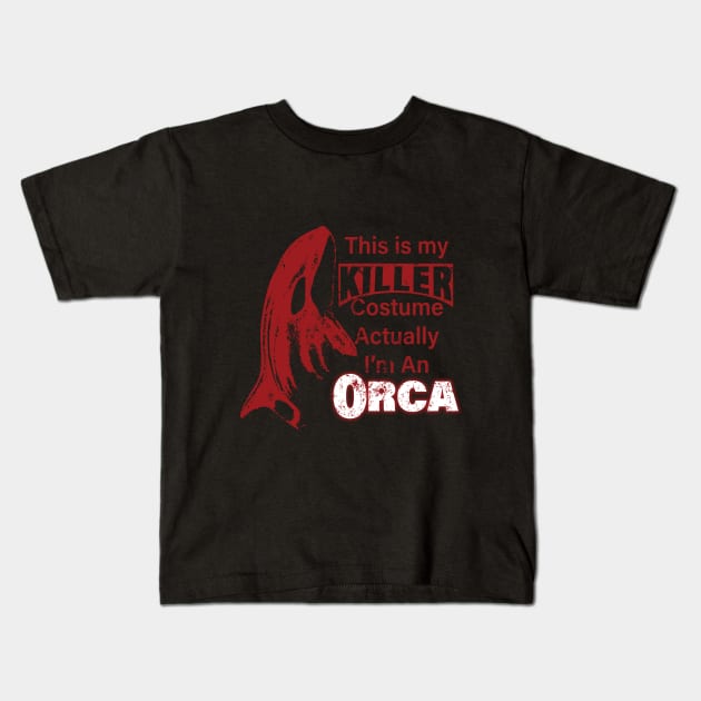 orca Kids T-Shirt by madlymelody